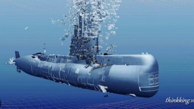 submarine implosion video