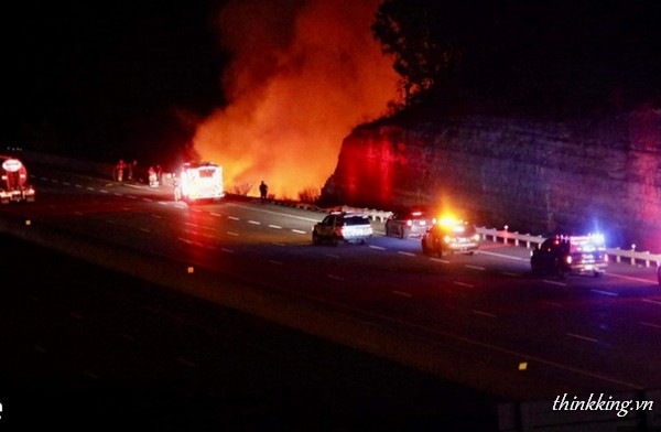 401 accident kingston today video