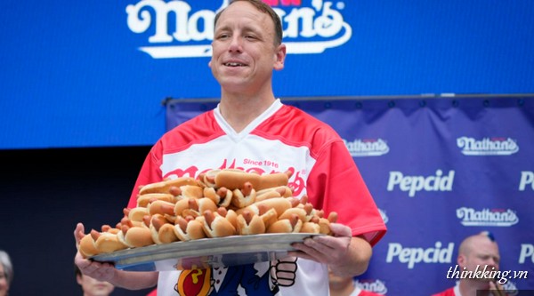 Joey Chestnut Wins 2023 Nathan's Hot Dog Eating Contest 