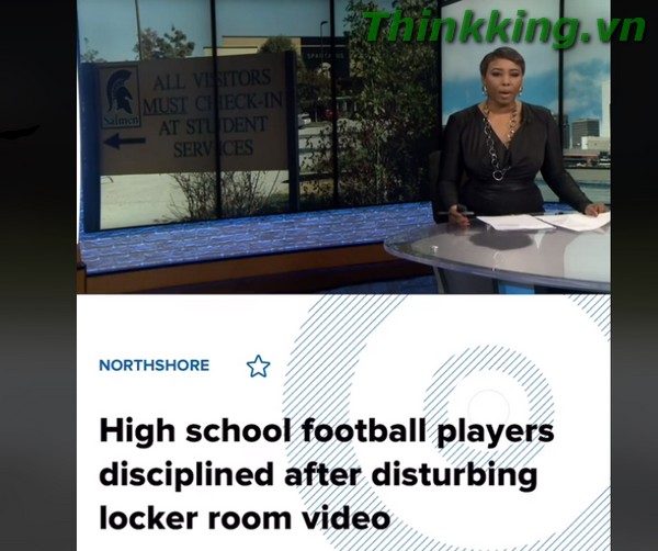 Salmen High School Football Video : Video of locker room attack 