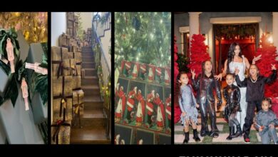 Kim-Kardashian-Christmas-Decorations-Tree