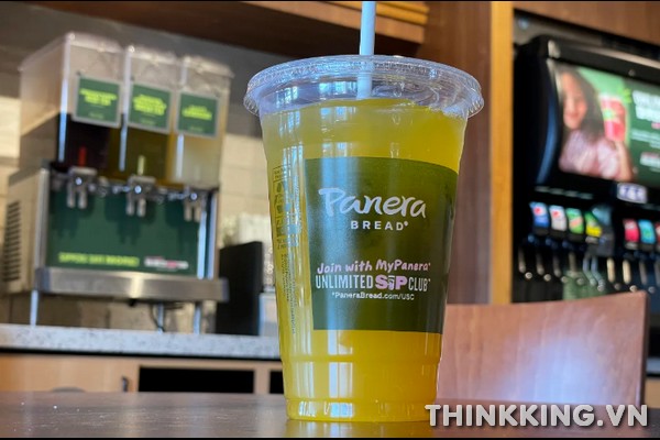 how many mg of caffeine is in panera charged lemonade