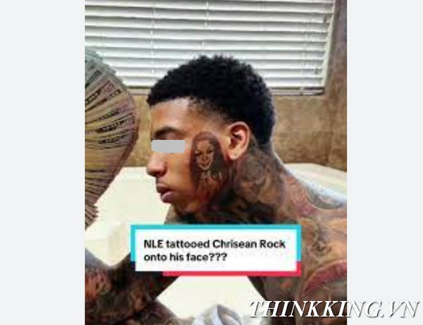 NLE Choppa Chrisean tattoo - Chrisean rock new tattoo