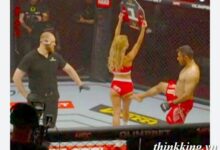 Iranian fighter Ali Heibati kicked a ring girl and has been handed a lifetime ban