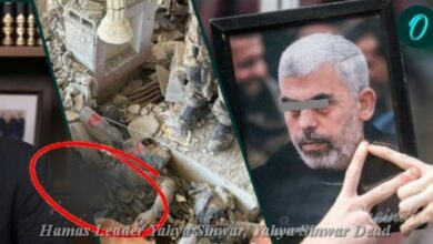 Hamas Leader Yahya Sinwar, Yahya Sinwar Dead